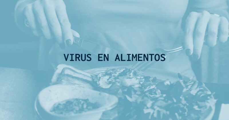 virus en alimentos