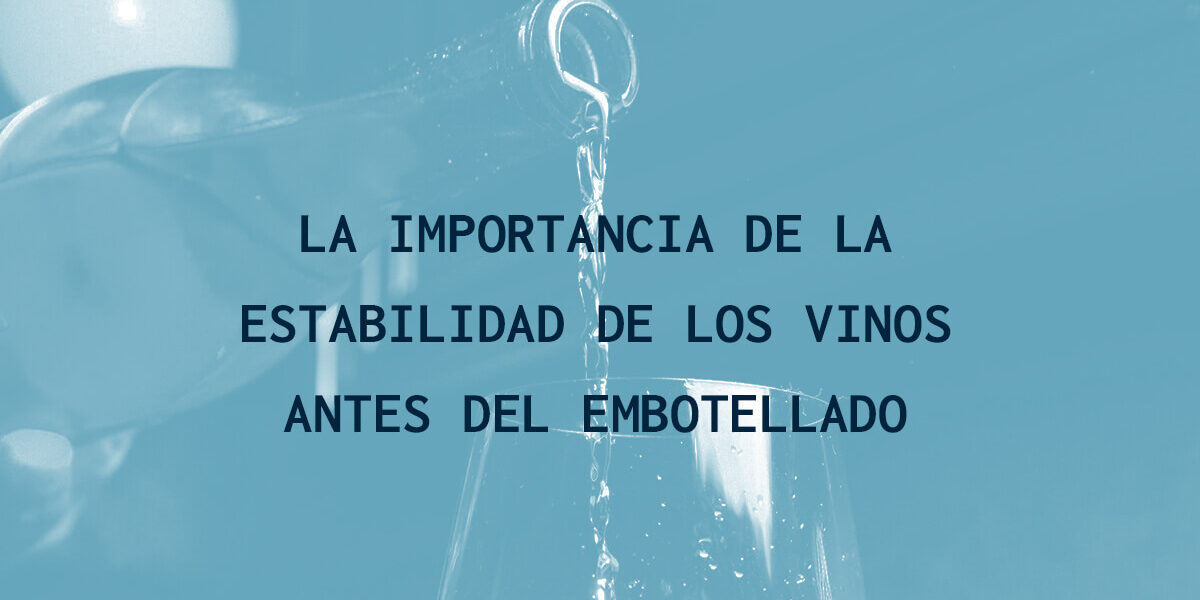 La importancia de la estabilidad de los vinos antes del embotellado